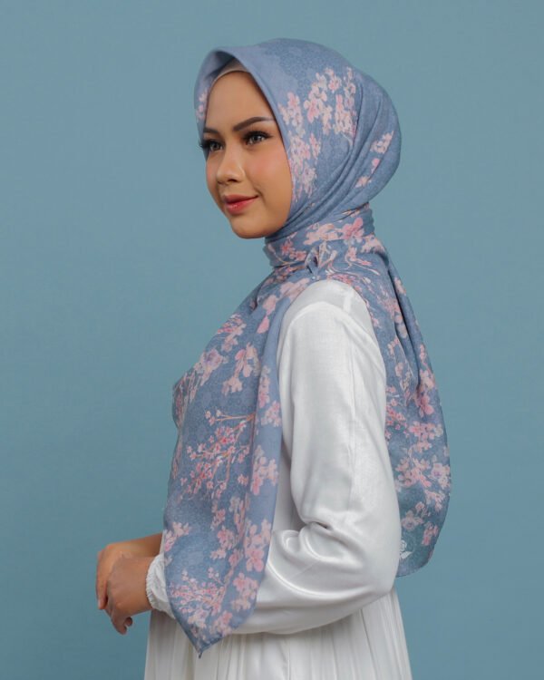 Karima Scarf - Sapphire - Image 3