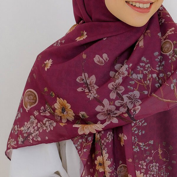 Juwita Scarf - Rhubarb - Image 3