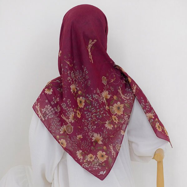 Juwita Scarf - Rhubarb - Image 4