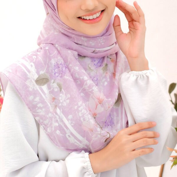 Utari Scarf - Lilac - Image 3