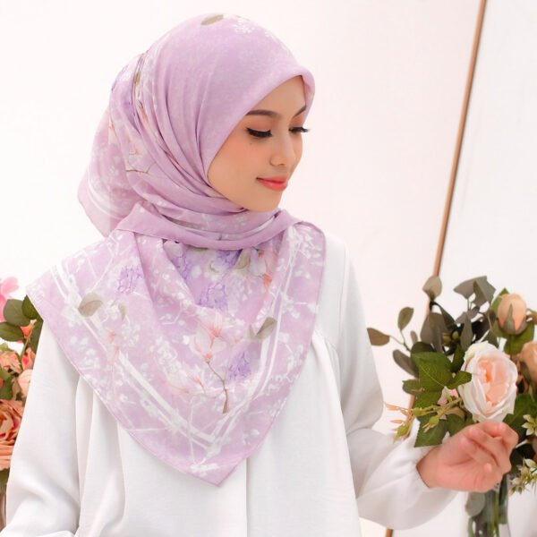 Utari Scarf - Lilac - Image 4