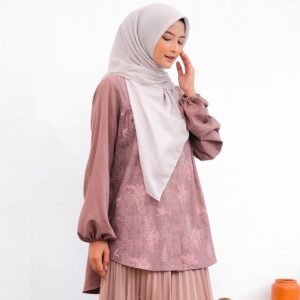 Annasha Short Tunic Brown
