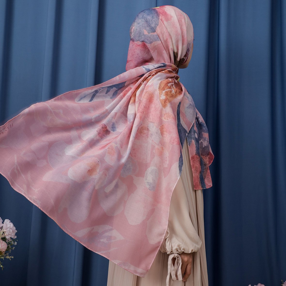 Cherie Scarf - Flamant - Image 4