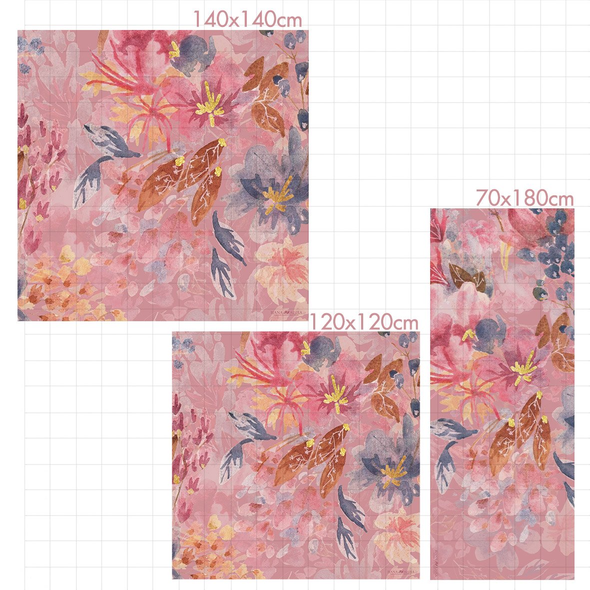 Cherie Scarf - Flamant - Image 5